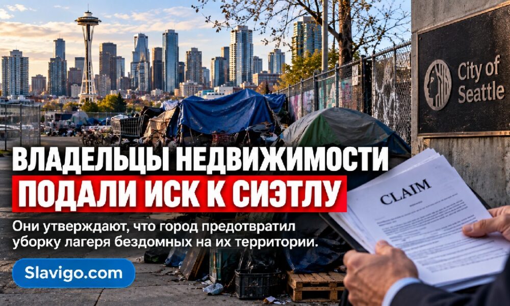 Владельцы земли в Seattle подали claim против города из-за encampment на Rainier Valley