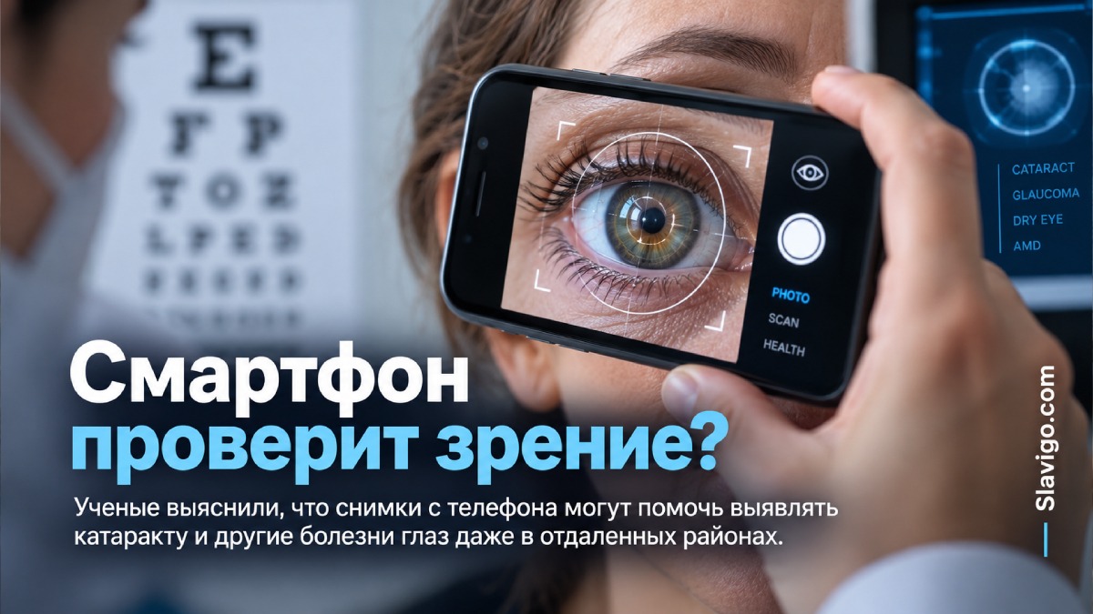 Смартфон помог выявлять катаракту в сельской Индии: решения о направлении совпали в 96% случаев