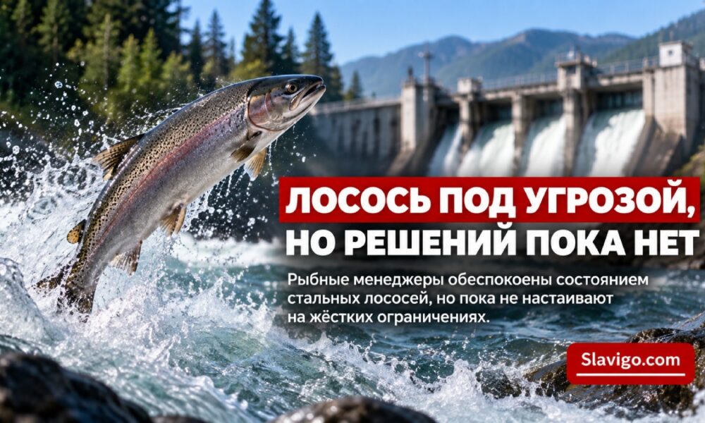 Возврат steelhead в Snake River оказался одним из самых слабых за десятилетия