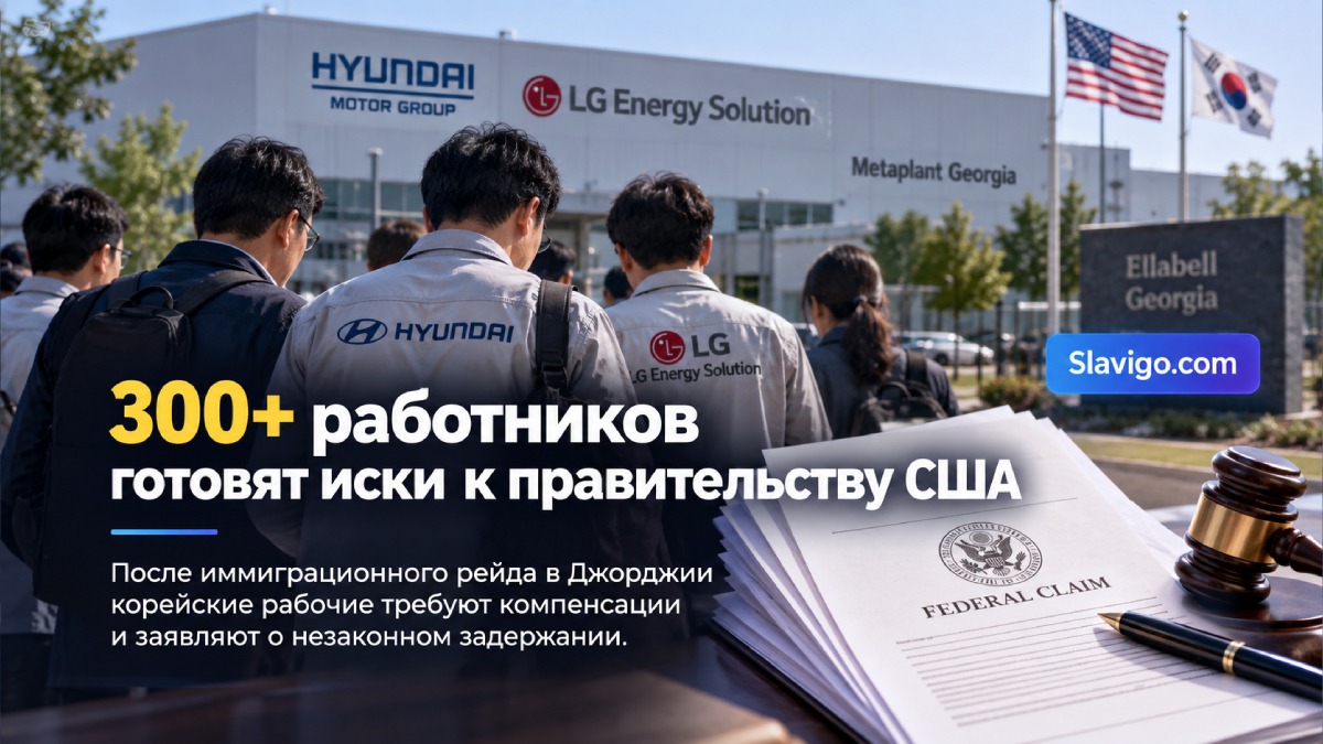 Корейские работники оспаривают действия федеральных властей после рейда в Джорджии