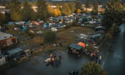 Разросшийся лагерь бездомных на юге Seattle назвали гуманитарным кризисом