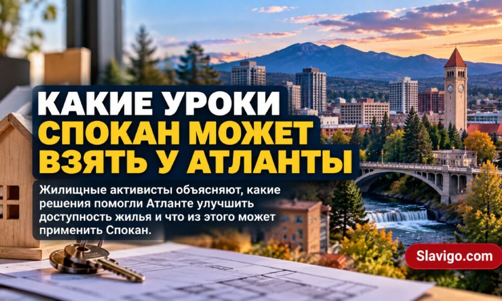 Spokane изучает опыт Atlanta по ускоренному строительству доступного жилья