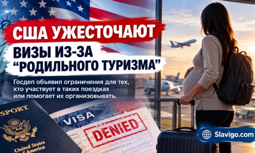 Новые визовые ограничения США против коммерческого birth tourism