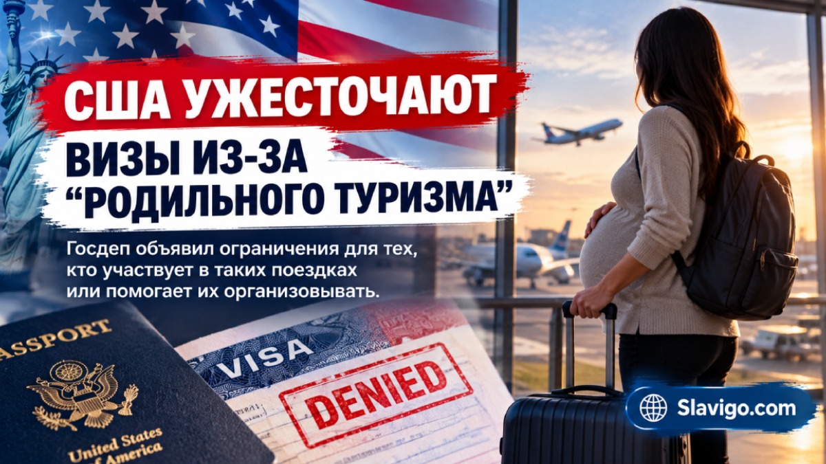 Новые визовые ограничения США против коммерческого birth tourism