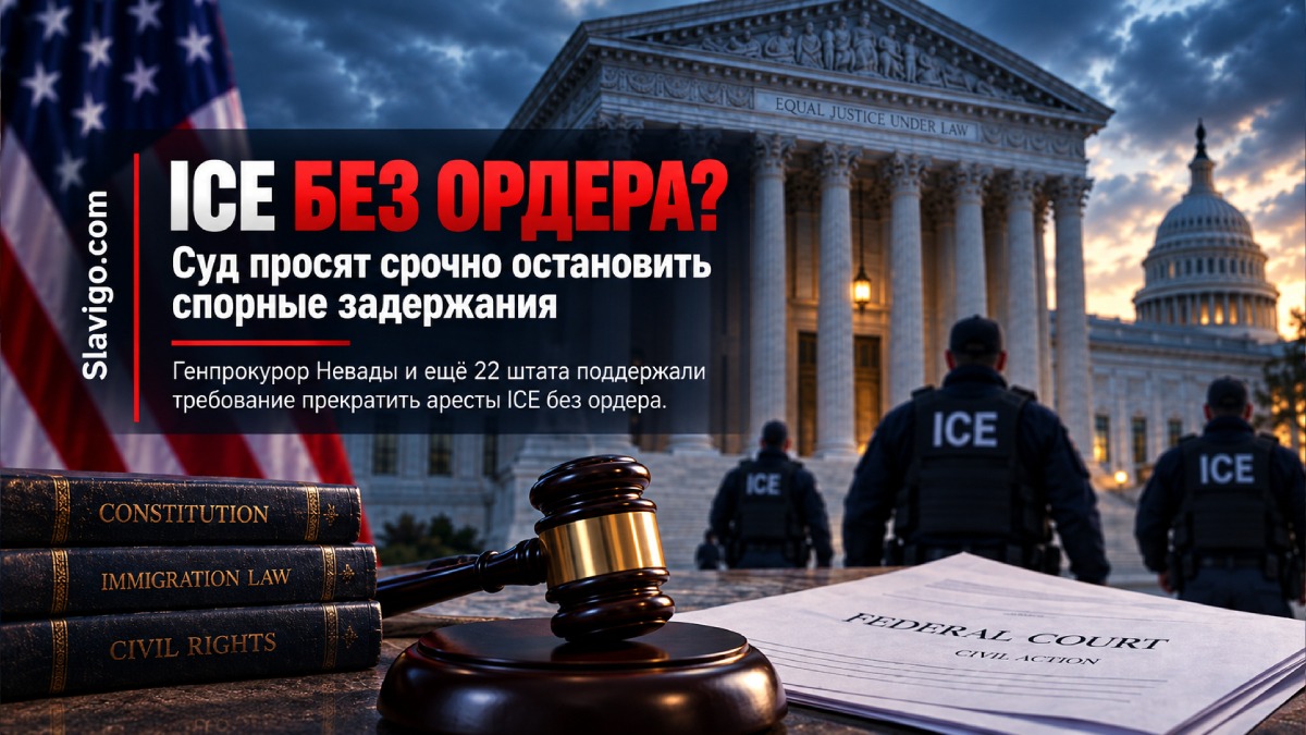 Судебный спор об ограничениях на безордерные аресты ICE