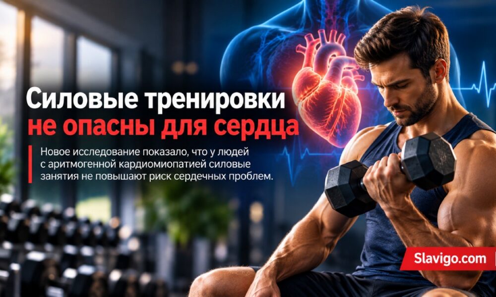 Силовые тренировки не связали с ростом аритмий при наследственной кардиомиопатии