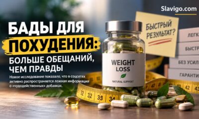 Добавки и похудение возглавили темы дезинформации о питании в соцсетях