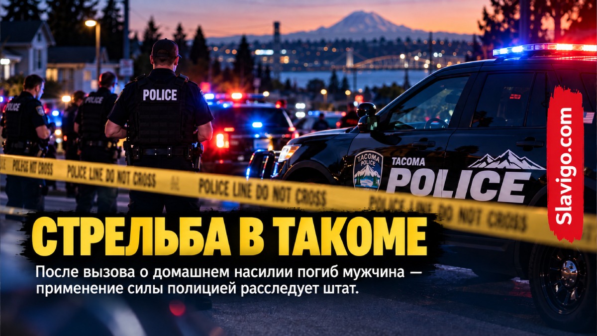 После стрельбы с участием полиции в Tacoma погиб мужчина; расследование передали штату
