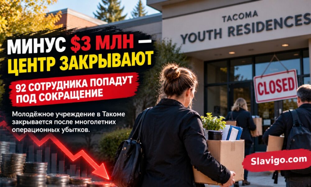 В Tacoma закроется молодёжный стационар Pearl Youth Residences, 92 сотрудника потеряют работу