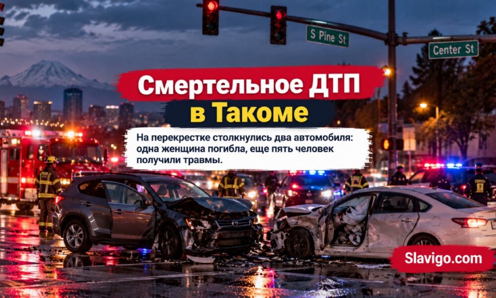 В Tacoma женщина погибла после T-bone ДТП; ещё пять человек получили травмы