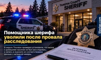 Заместителя шерифа Thurston County уволили после внутреннего расследования