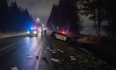 В Thurston County женщину задержали после погони и обвинений в сжигании документов