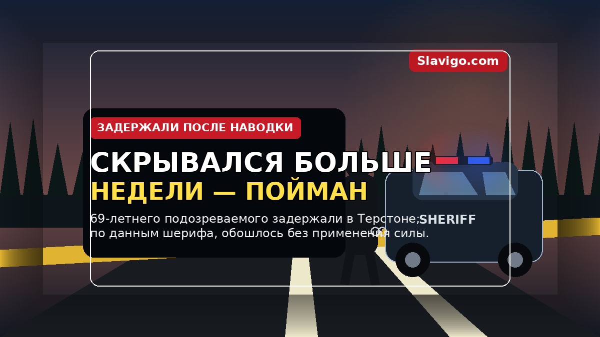 В Thurston County задержали мужчину, которого искали после стрельбы 28 августа