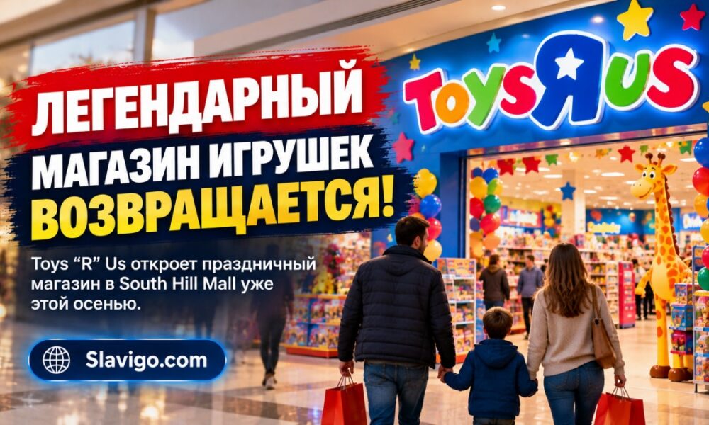 Toys “R” Us вернётся в South Hill Mall с магазином площадью более 5 тысяч квадратных футов