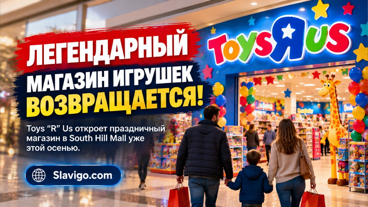Toys “R” Us вернётся в South Hill Mall с магазином площадью более 5 тысяч квадратных футов