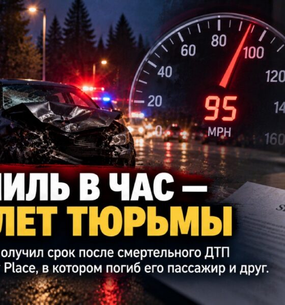 В University Place водителю дали 6,5 года за смертельное ДТП на скорости 95 миль в час