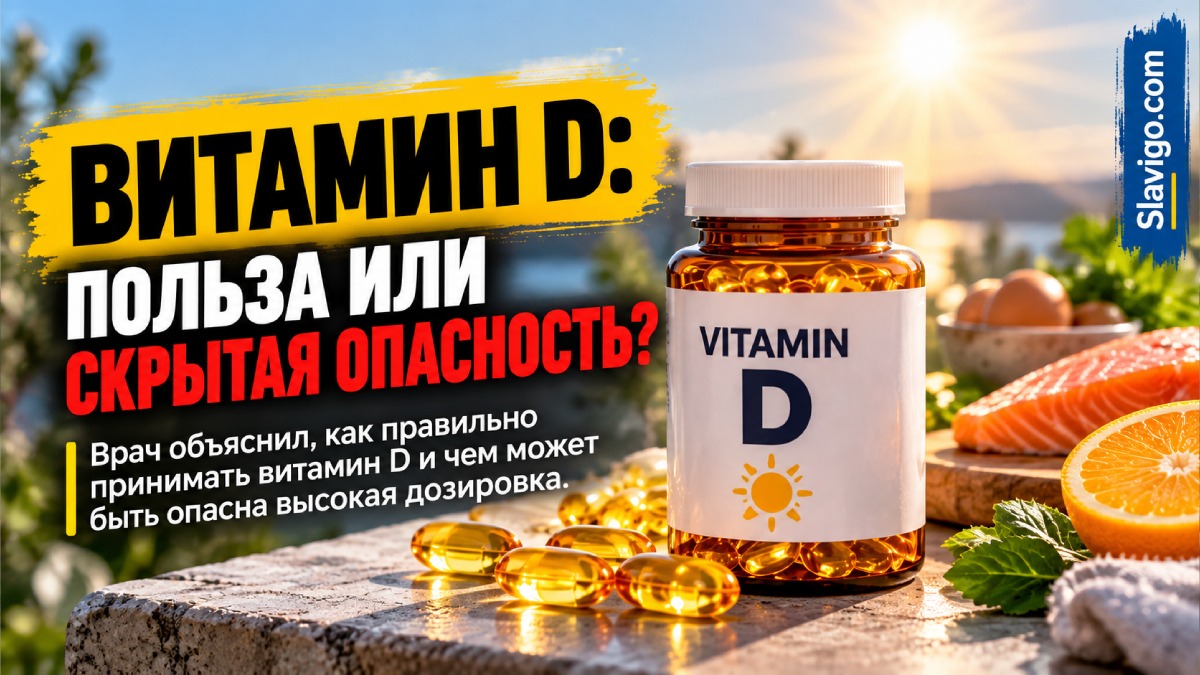Витамин D осенью: сколько нужно и почему высокие дозы могут быть опасны