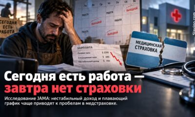 Нестабильный график работы связали с меньшей вероятностью страховки от работодателя в США