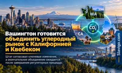 Washington приблизился к объединению углеродного рынка с California и Quebec