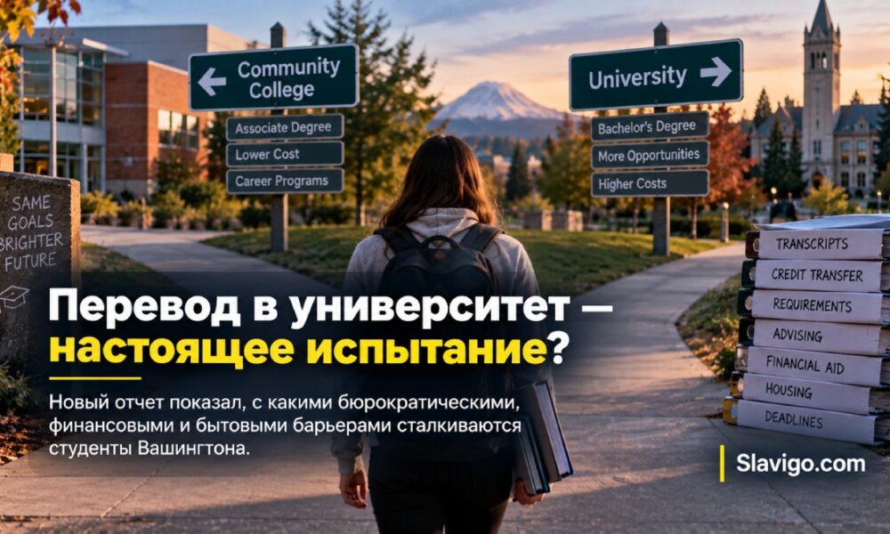 Исследование: перевод между колледжами Washington остаётся сложным для студентов