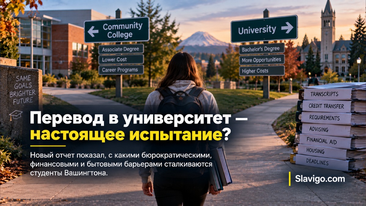 Исследование: перевод между колледжами Washington остаётся сложным для студентов