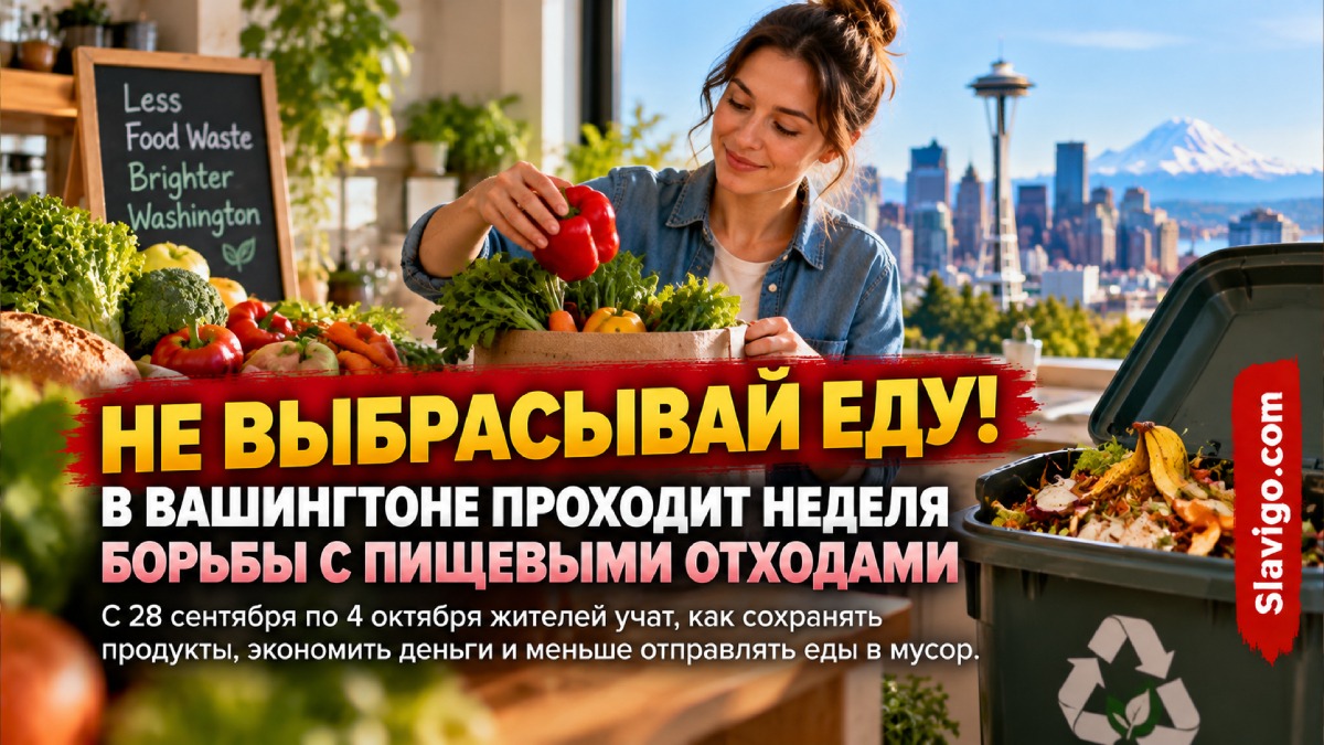 В Washington проходит Food Waste Prevention Week с мероприятиями по всему штату
