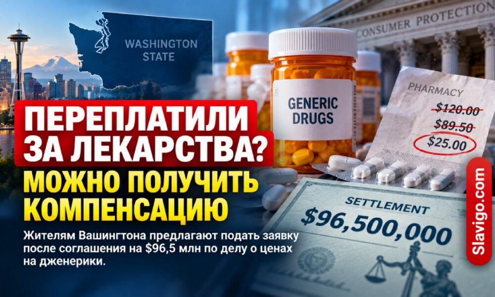 Жители Washington могут потребовать компенсацию по делу о завышении цен на дженерики