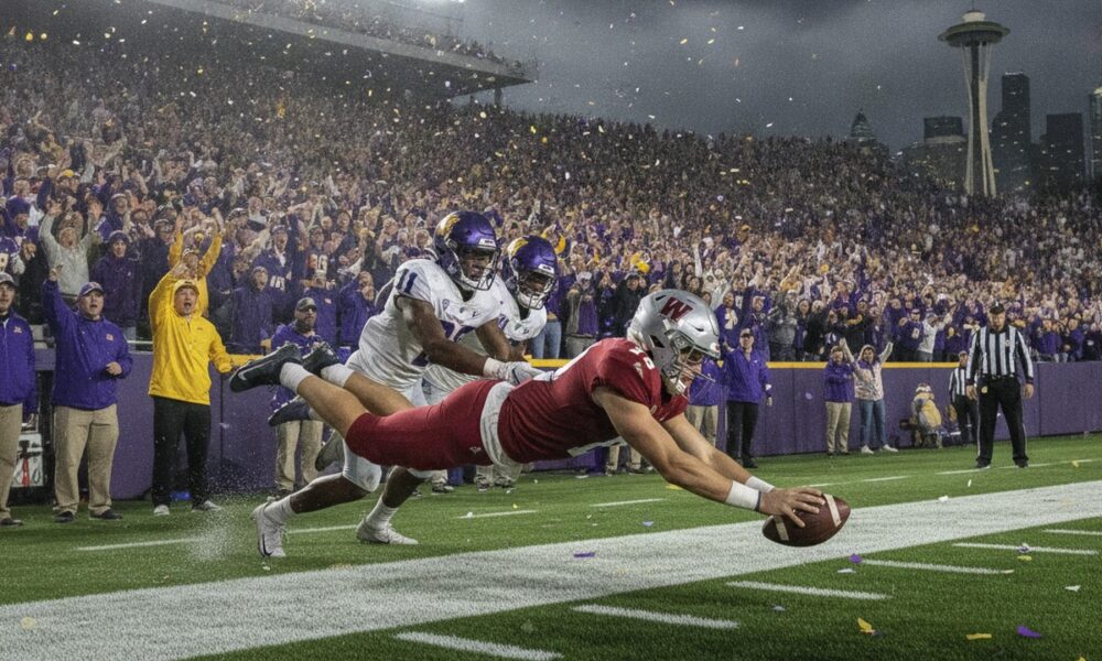 Washington Huskies победили WSU Cougars 24:10 в 118-м Apple Cup