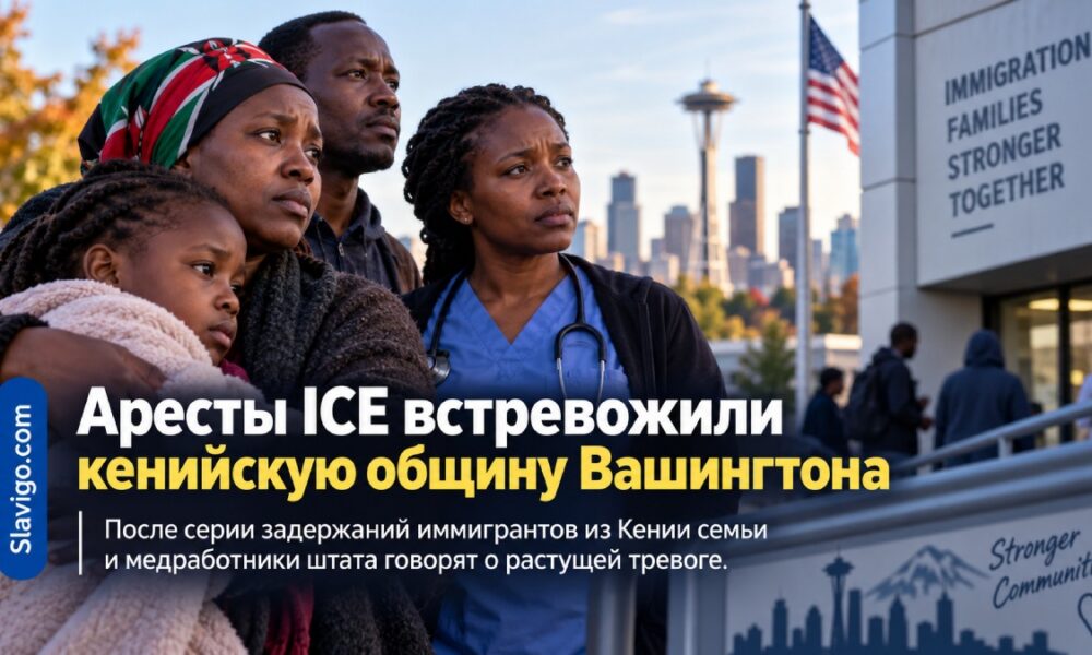 Рост задержаний кенийских иммигрантов ICE в штате Washington
