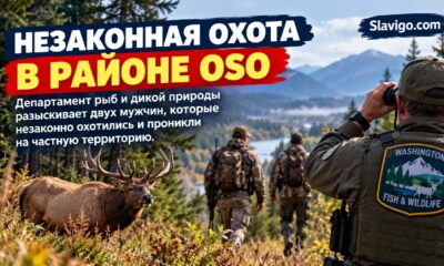 WDFW разыскивает двух мужчин по делу о незаконной добыче медведя в Oso