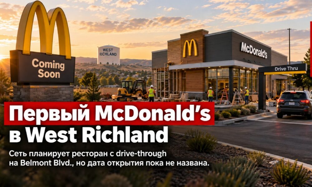 В West Richland планируют открыть первый McDonald’s