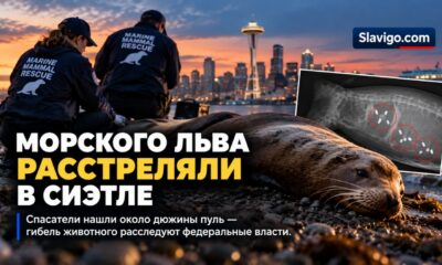 Морского льва, найденного в West Seattle, застрелили как минимум дюжиной выстрелов