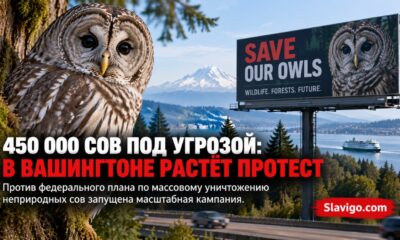 В Western Washington появились билборды против федерального плана по barred owls