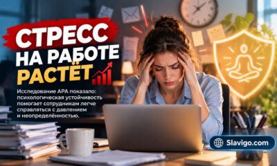 Почти половина работников США регулярно испытывают стресс в течение рабочего дня — опрос APA