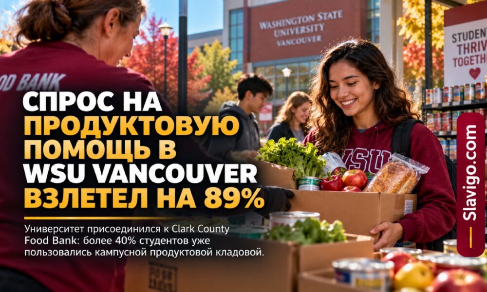 WSU Vancouver расширяет продовольственную помощь студентам через Clark County Food Bank