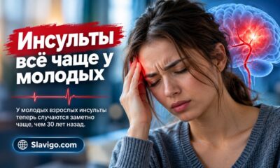 Инсульты у взрослых 20–54 лет почти удвоились за 27 лет в крупном региональном исследовании США
