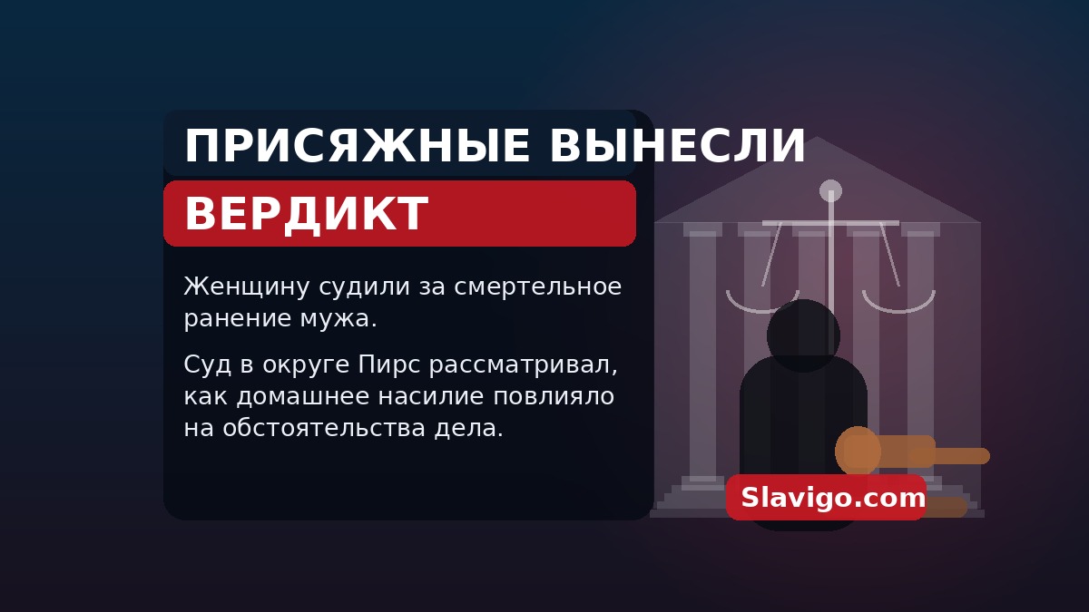 Жительницу Pierce County признали виновной в убийстве мужа после спора о самообороне