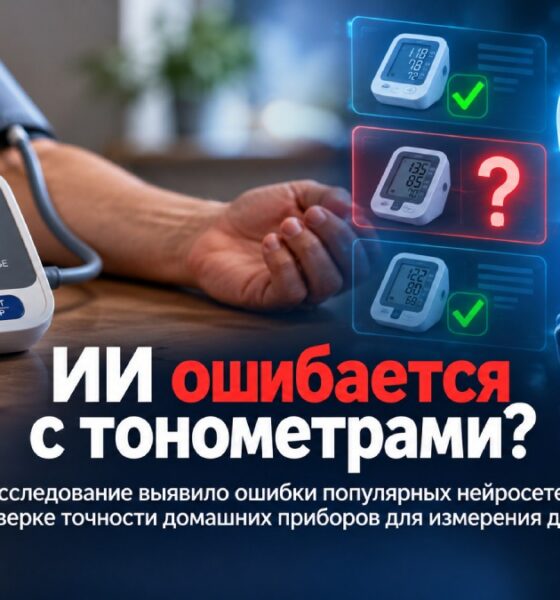 ИИ ошибался при проверке домашних тонометров: как убедиться, что прибор действительно валидирован