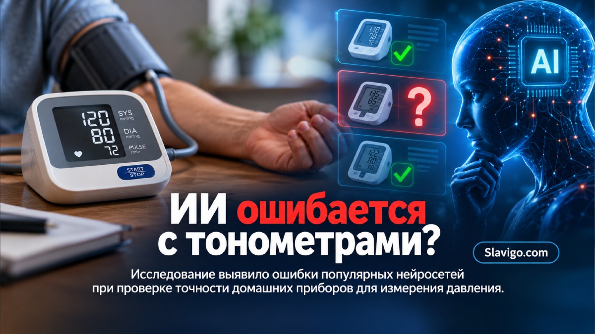 ИИ ошибался при проверке домашних тонометров: как убедиться, что прибор действительно валидирован