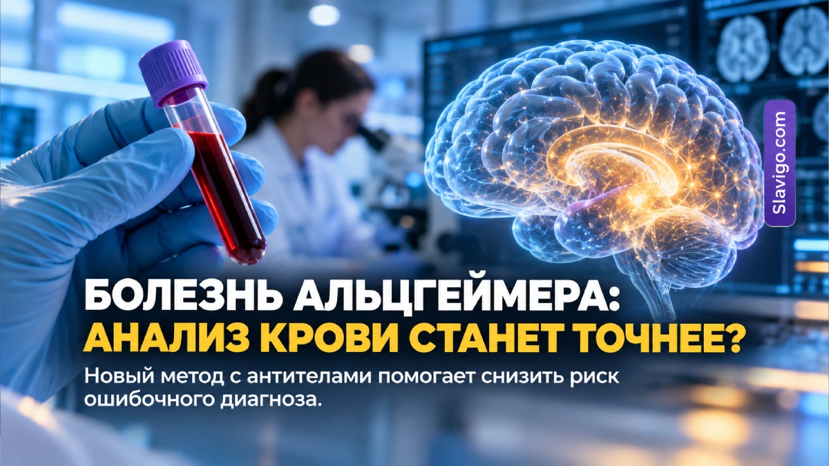 Анализ крови на болезнь Альцгеймера предложили уточнять с помощью специального антитела