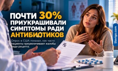 Почти 28% американцев признались в преувеличении симптомов ради антибиотиков