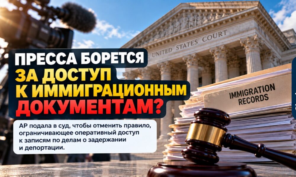 Иск Associated Press за доступ к материалам федеральных иммиграционных дел