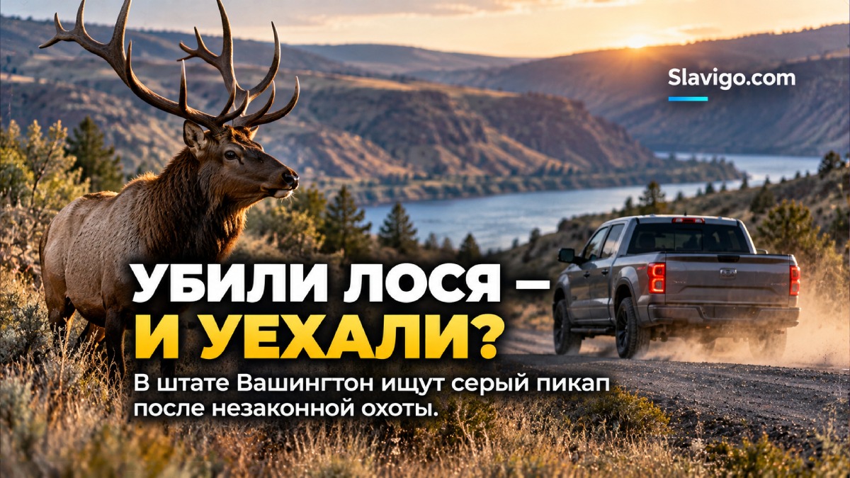 В Asotin County ищут серый пикап после незаконной добычи лося