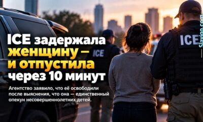 Задержание ICE возле школьной остановки в Austin и последующее освобождение женщины