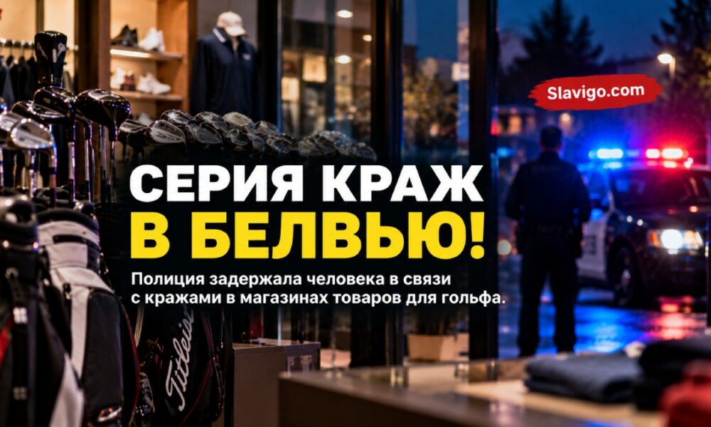 В Bellevue задержали подозреваемого в серии краж из магазинов для гольфа