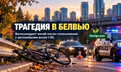 В Bellevue погиб велосипедист после столкновения с автомобилем