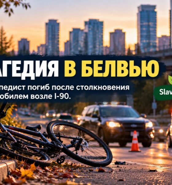 В Bellevue погиб велосипедист после столкновения с автомобилем