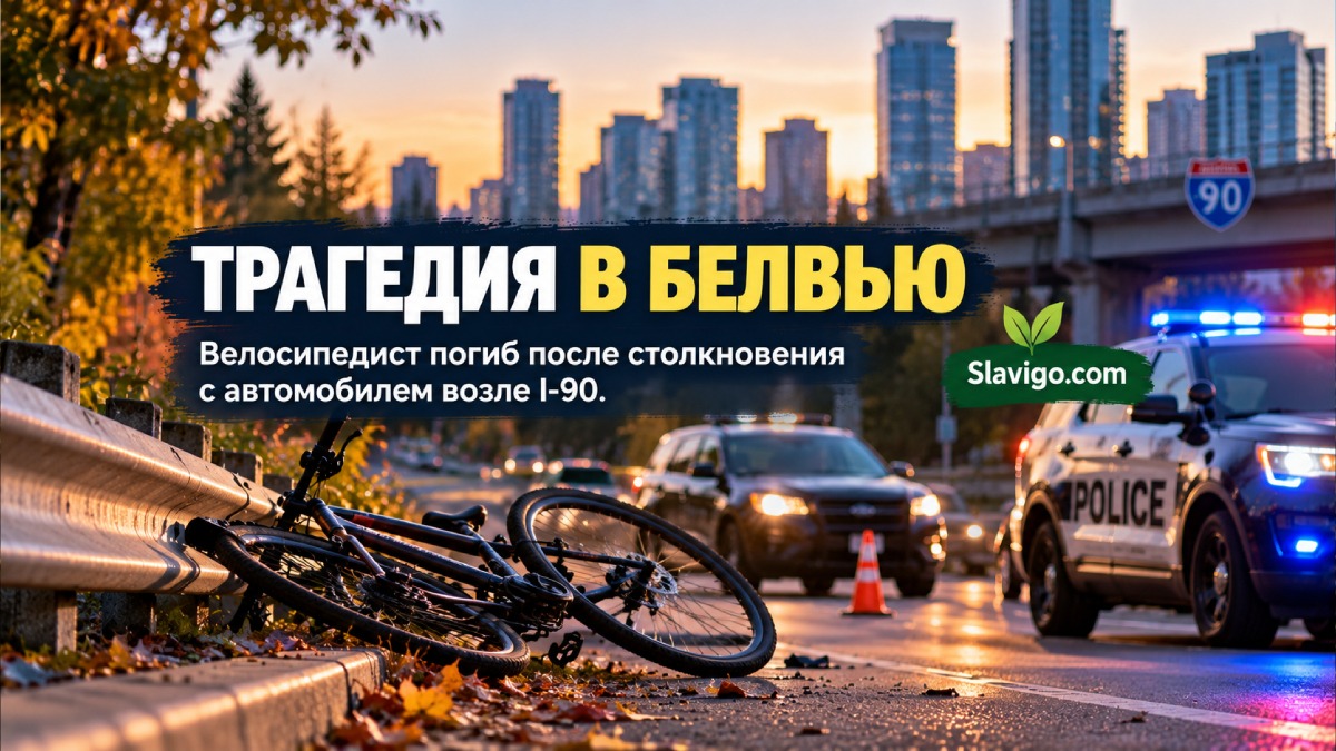 В Bellevue погиб велосипедист после столкновения с автомобилем