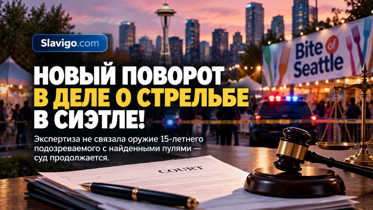 Новые ballistics данные изменили картину дела о стрельбе на Bite of Seattle