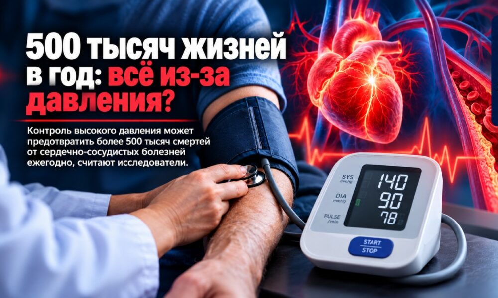 Контроль давления может предотвращать свыше 518 тысяч смертей в год в 20 странах — расчёт учёных